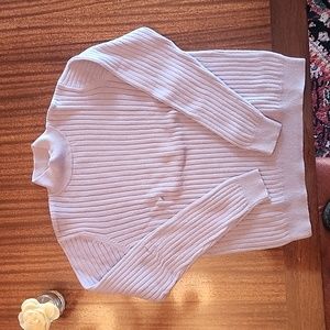 Jeanne Pierre sweater, size M, purple